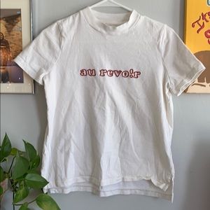 Madewell au revoir tee!